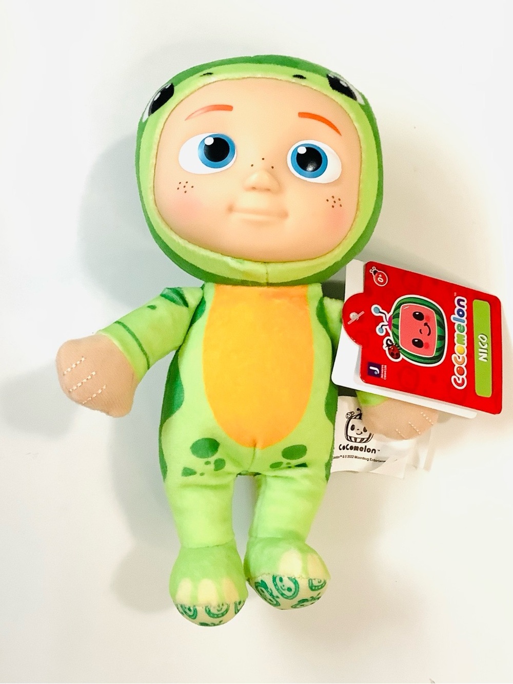 Cocomelon NICO Dinosaur Plush Outfit 8” Stuffed Animal Costume , Naptime NEW